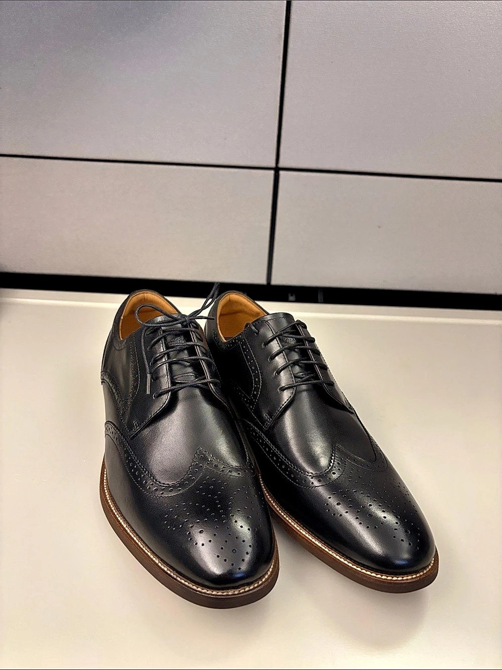Florsheim Rucci Wing Ox Wingtip Oxford Black Men’s US 12 Like New